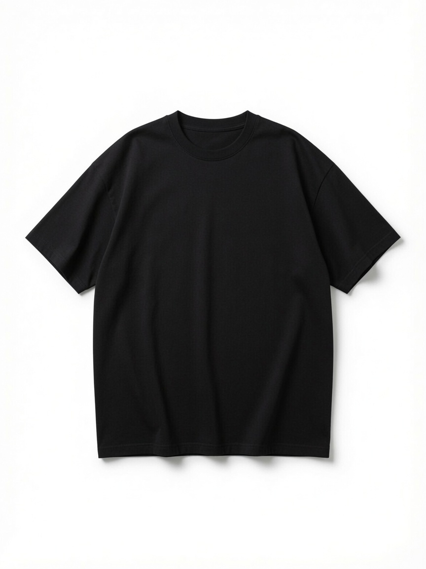 ESSENTI standard fit t-shirt in black